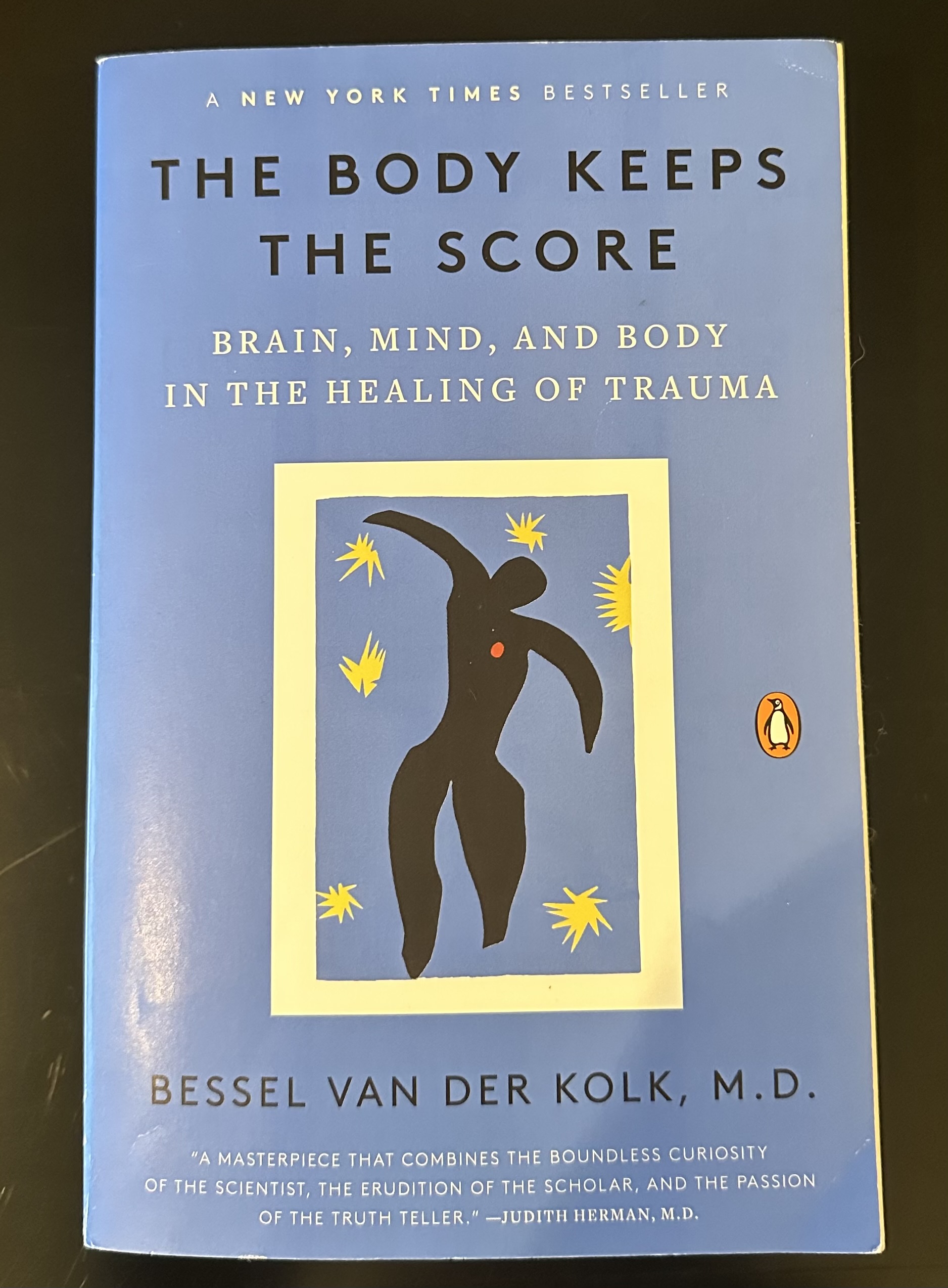 Book cover of The Body Keeps the Score | Mary Cary